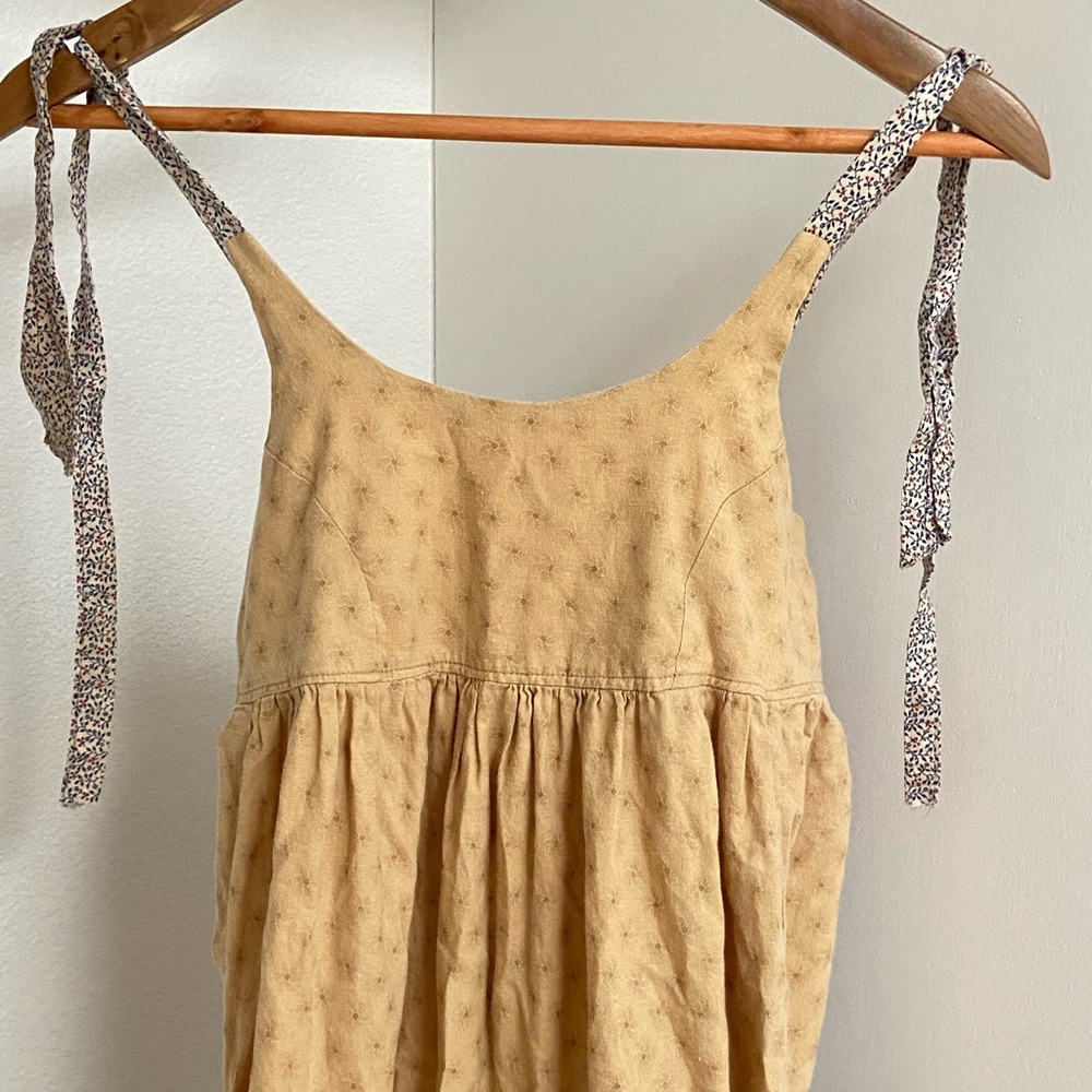 handmade vintage quilted dress